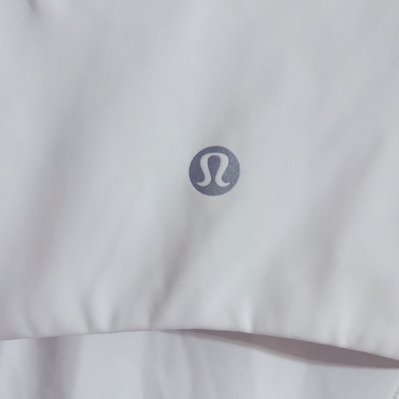Lululemon athletica Define color block jacket, Asym, White/Light Chrome, size 8 - Picture 10 of 15
